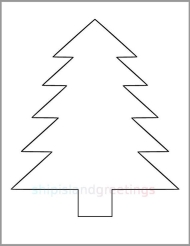 Printable Pine Tree Template-pdf Download-tree Cutout-christmas Tree  Template-kids Color Page-holiday Classroom-kid Crafts-9 Inch Pine Tree -  Etsy